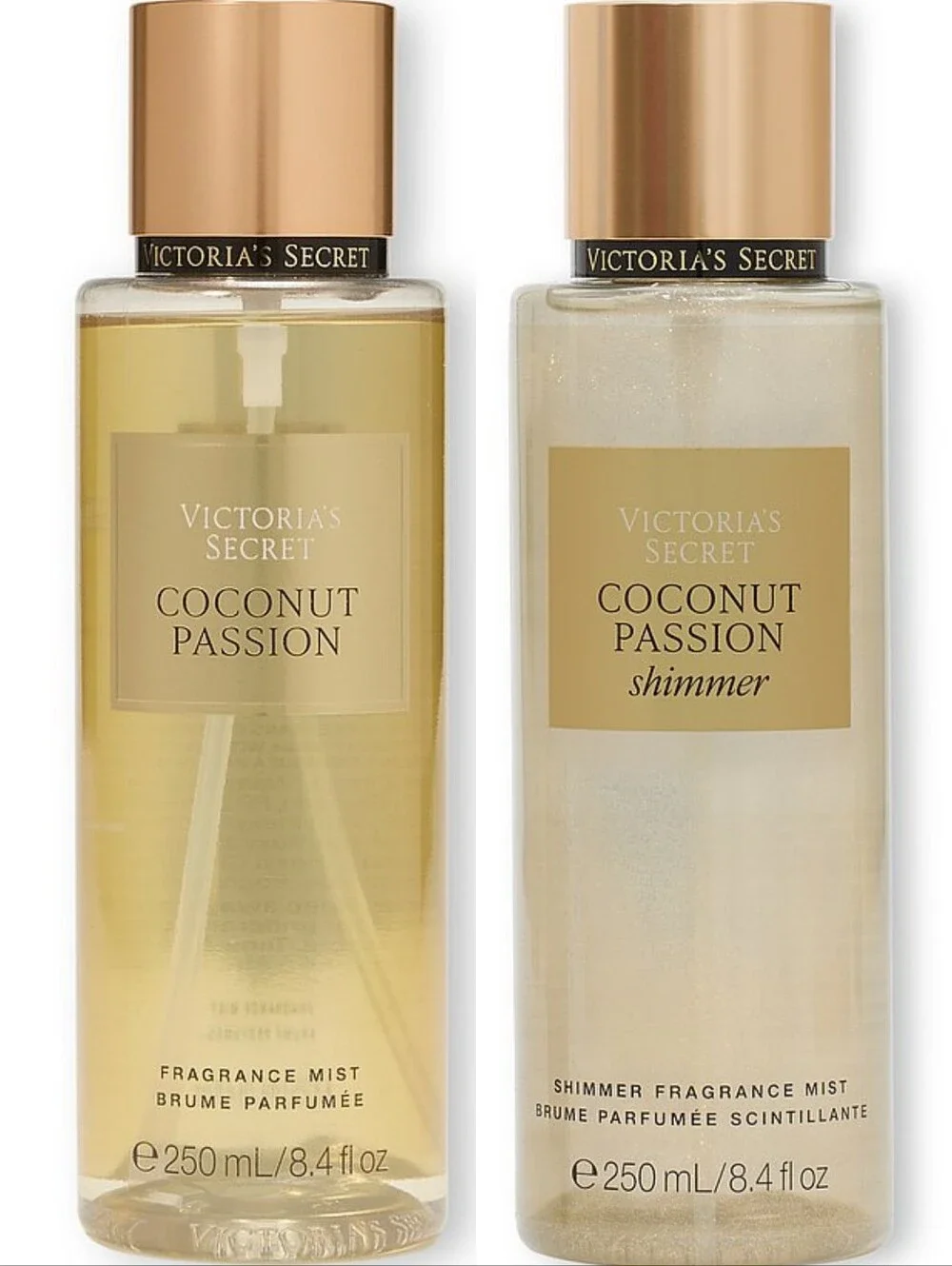 Victoria's Secret Coconut Passion & Coconut Passion Shimmer Mist Set NEW